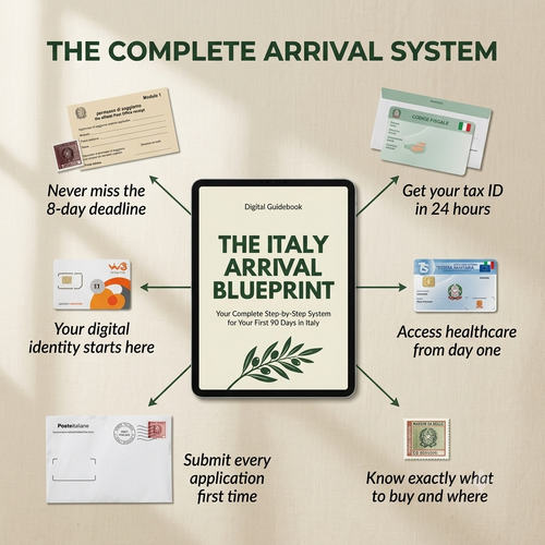 The Italy arrival blueprint: your first 90 days in Italy