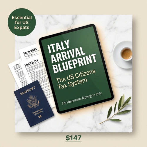 US tax obligations for Americans living in Italy