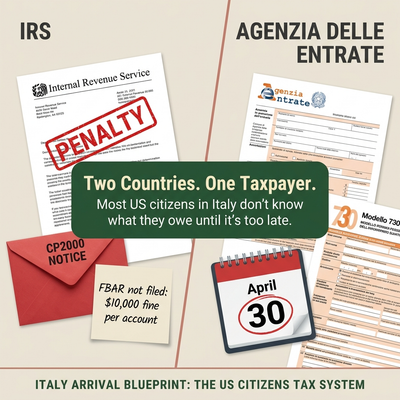 US tax obligations for Americans living in Italy