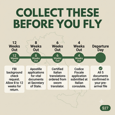 Pre arrival guide.