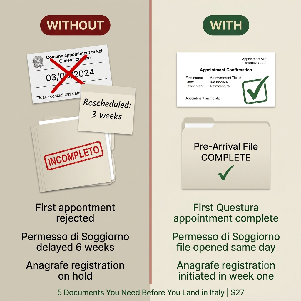 Pre arrival guide.
