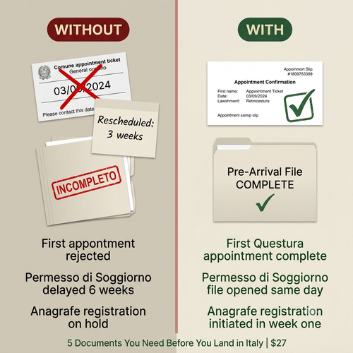 Pre arrival guide.